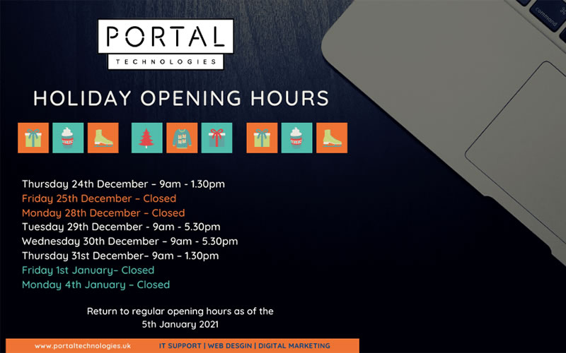 portal xmas opening